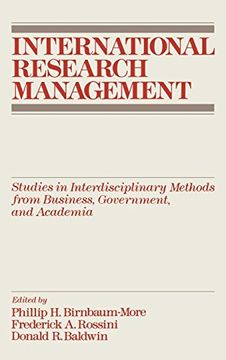 portada International Research Management (in English)