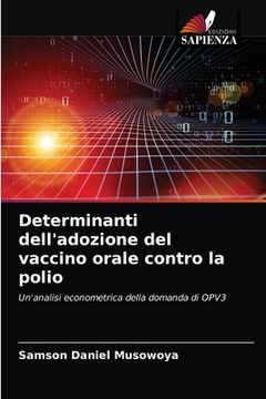 portada Determinanti dell'adozione del vaccino orale contro la polio (in Italian)