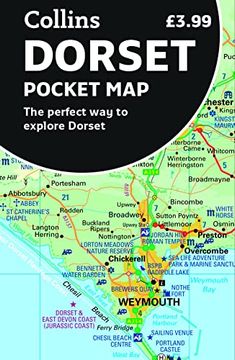 portada Dorset Pocket Map: The Perfect way to Explore Dorset (in English)