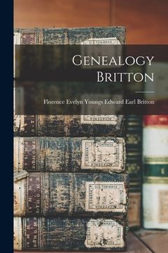 portada Genealogy Britton (en Inglés)