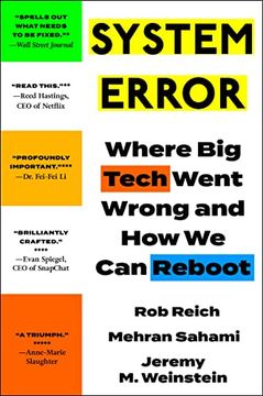 portada System Error: Where Big Tech Went Wrong and How We Can Reboot (in English)