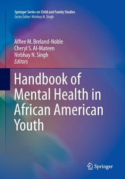 portada Handbook of Mental Health in African American Youth (in English)