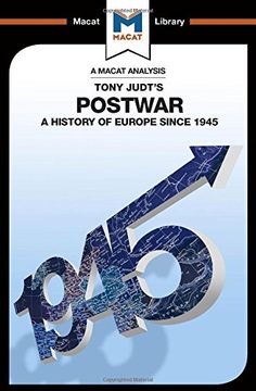 portada An Analysis of Tony Judt's Postwar: A History of Europe Since 1945 (in English)