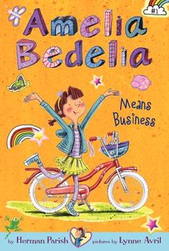 portada amelia bedelia means business (in English)