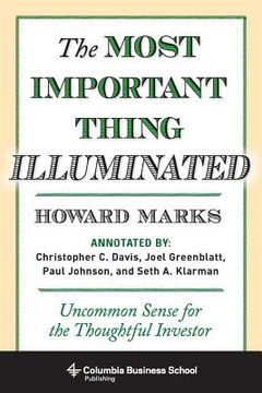 portada the most important thing illuminated (in English)