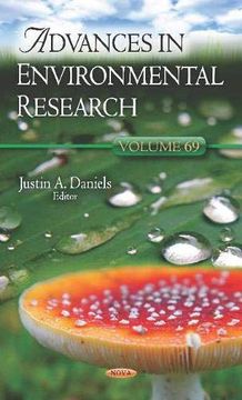 portada Advances in Environmental Research (en Inglés)