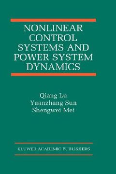 portada nonlinear control systems and power system dynamics