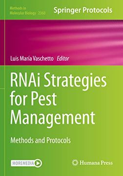 portada Rnai Strategies for Pest Management: Methods and Protocols (Methods in Molecular Biology) (en Inglés)