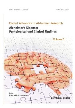 portada Alzheimer's Disease: Pathological and Clinical Findings (en Inglés)