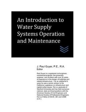 portada An Introduction to Water Supply Systems Operation and Maintenance (en Inglés)