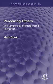 portada Perceiving Others (Psychology Revivals) (en Inglés)