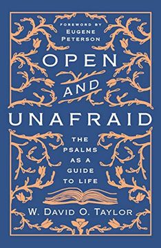 portada Open and Unafraid: The Psalms as a Guide to Life (in English)