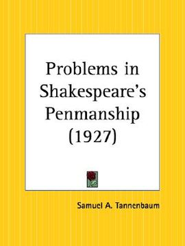 portada problems in shakespeare's penmanship (in English)