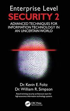 portada Enterprise Level Security 2: Advanced Techniques for Information Technology in an Uncertain World (en Inglés)