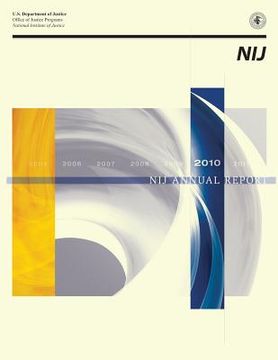 portada NIJ Annual Report 2010 (in English)