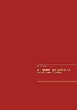 portada 15 Predigten Zum Enneagramm Und 40 Weitere Predigten (German Edition)
