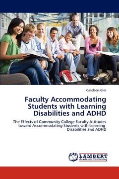 portada faculty accommodating students with learning disabilities and adhd (in English)