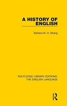 portada A History of English (Rle: English Language) (Routledge Library Editions: The English Language) (en Inglés)