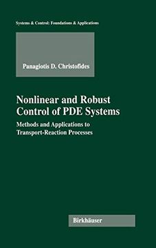 portada Nonlinear and Robust Control of pde Systems (en Inglés)
