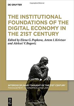 portada The Institutional Foundations of the Digital Economy in the 21st Century (en Inglés)