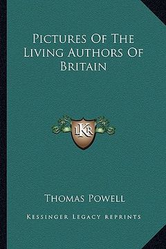 portada pictures of the living authors of britain (en Inglés)
