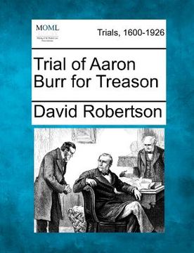 portada trial of aaron burr for treason