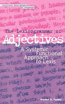 portada Lexicogrammar of Adjectives (en Inglés)