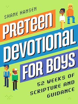 portada Preteen Devotional for Boys: 52 Weeks of Scripture and Guidance (en Inglés)