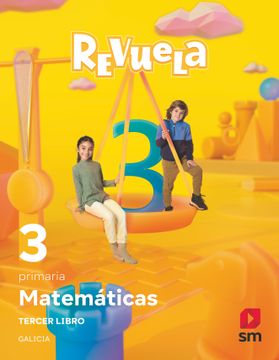 portada Matematicas 3º Educacion Primaria Trimestres Tematicos Cast ed 2023 Galicia
