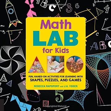 portada Math Lab for Kids: Fun, Hands-On Activities for Learning with Shapes, Puzzles, and Games (Lab Series) (in English)