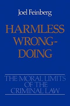 portada Harmless Wrongdoing (Moral Limits of the Criminal Law) 