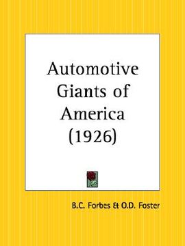 portada automotive giants of america (en Inglés)