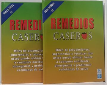 portada Remedios Caseros 2 Tomos Guía  medica