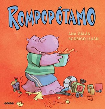portada Animales Sentimentales: Rompopotamo (Mayusculas)