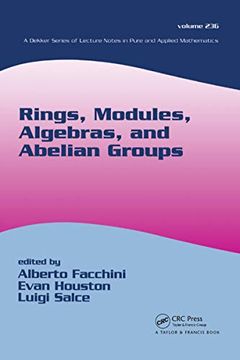 portada Rings, Modules, Algebras, and Abelian Groups (en Inglés)
