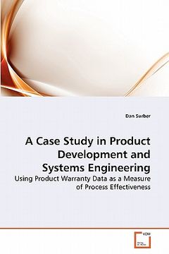 portada a case study in product development and systems engineering (en Inglés)