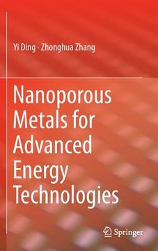 portada Nanoporous Metals for Advanced Energy Technologies (en Inglés)