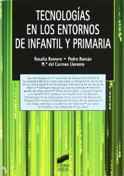 portada Tecnologías en los Entornos de Infantil y Primaria (in Spanish)