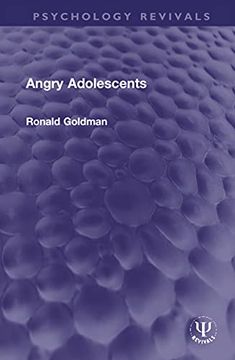 portada Angry Adolescents (Psychology Revivals) (en Inglés)