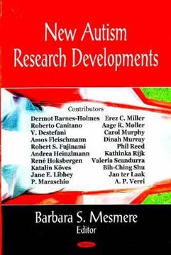 portada new autism research developments (en Inglés)