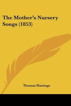 portada the mother's nursery songs (1853)