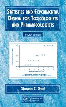 portada statistics and experimental design for toxicologists and pharmacologists (en Inglés)