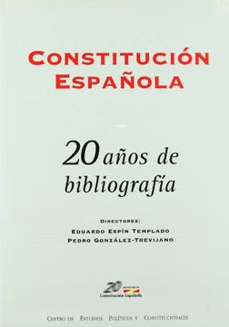 portada constitucion española. 20 años