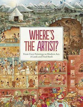 portada Where's the Artist? From Cave Paintings to Modern art: A Look and Find Book (in English)
