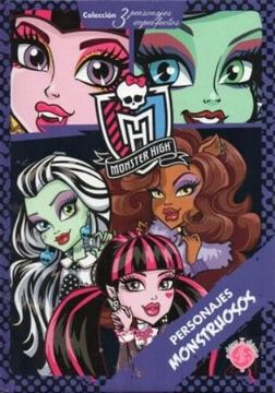 portada Monster High Personajes Monstruosos (in Spanish)