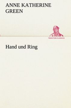 portada Hand und Ring (TREDITION CLASSICS) (German Edition)