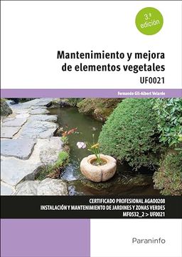 portada Mantenimiento y Mejora de Elementos Vegetales (in Spanish)