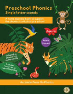 portada Preschool Phonics: Single Letter Sounds (Accolade for Primary) (en Inglés)