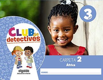 portada Club de Detectives 3 Años. Carpeta 2. África