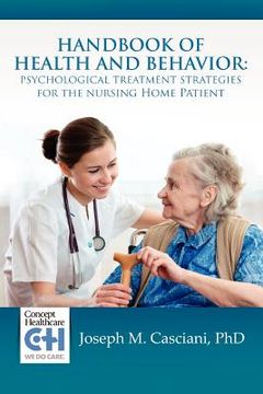 portada handbook of health and behavior: psychological treatment strategies for the nursing home patient (en Inglés)